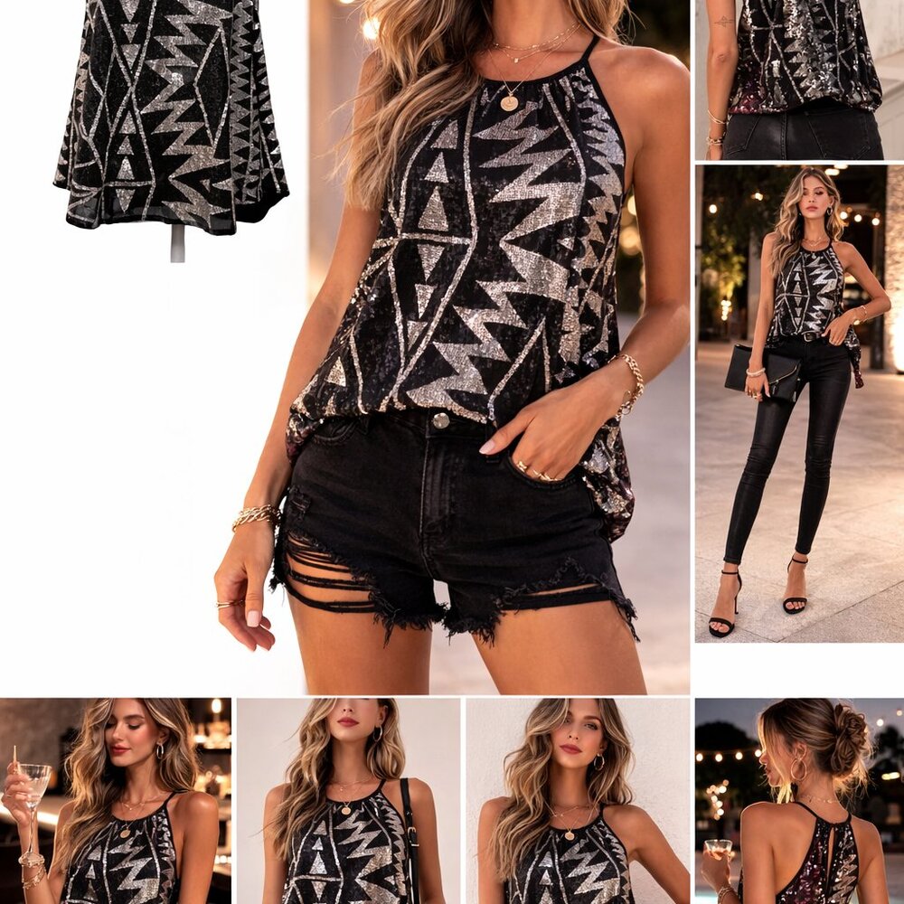 House of Tyche Top with size L